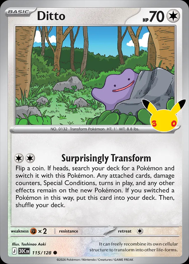 30th Celebration Ditto #115/128
