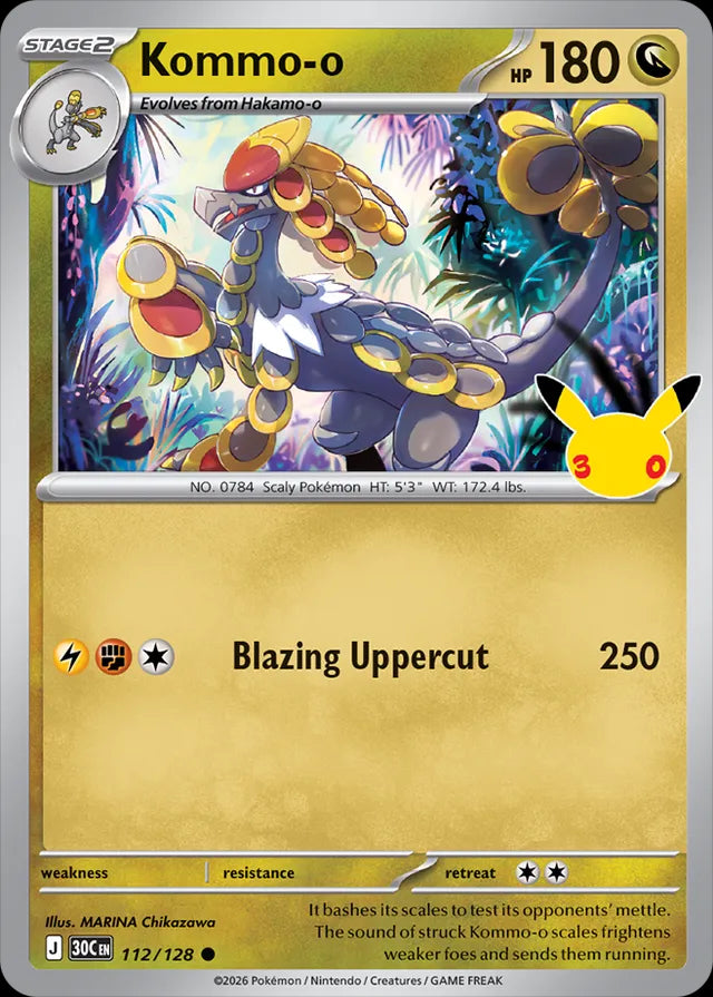 30th Celebration Kommo-o #112/128