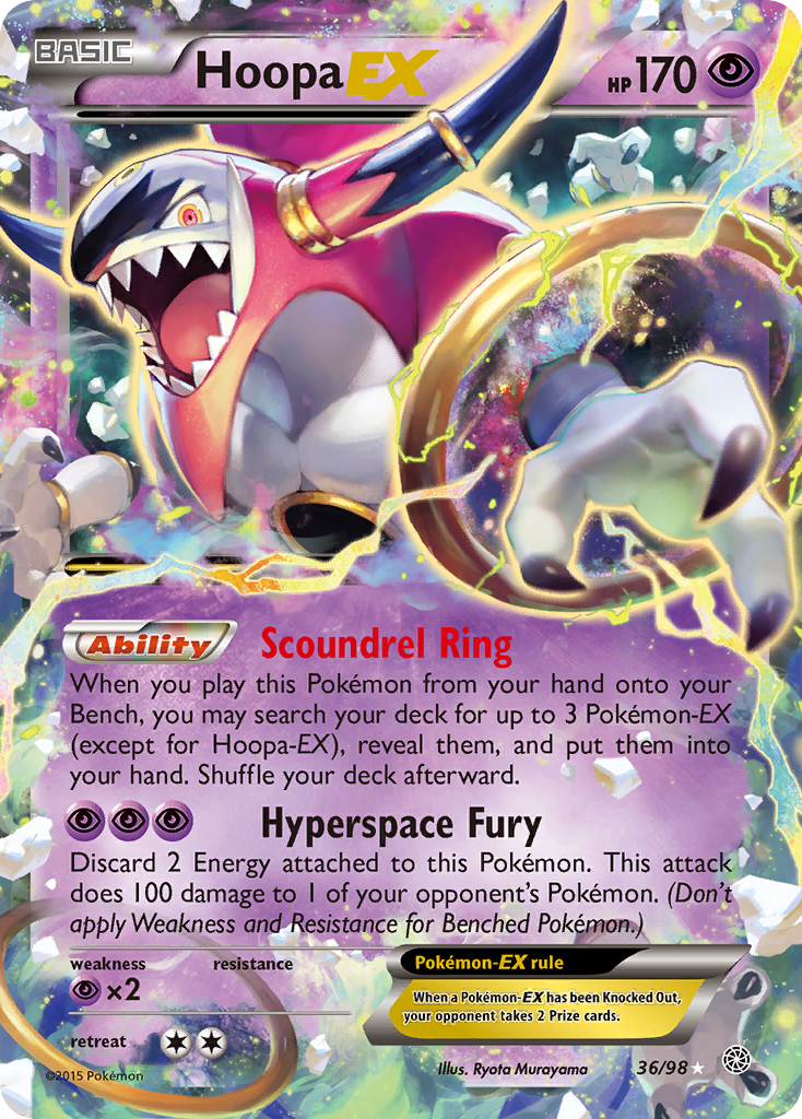 Ancient Origins Hoopa EX #36/98