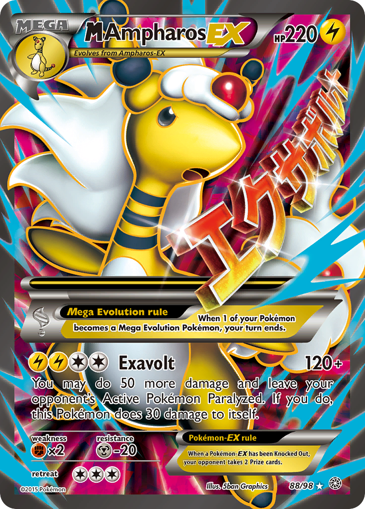 Ancient Origins MAmpharos EX #88/98