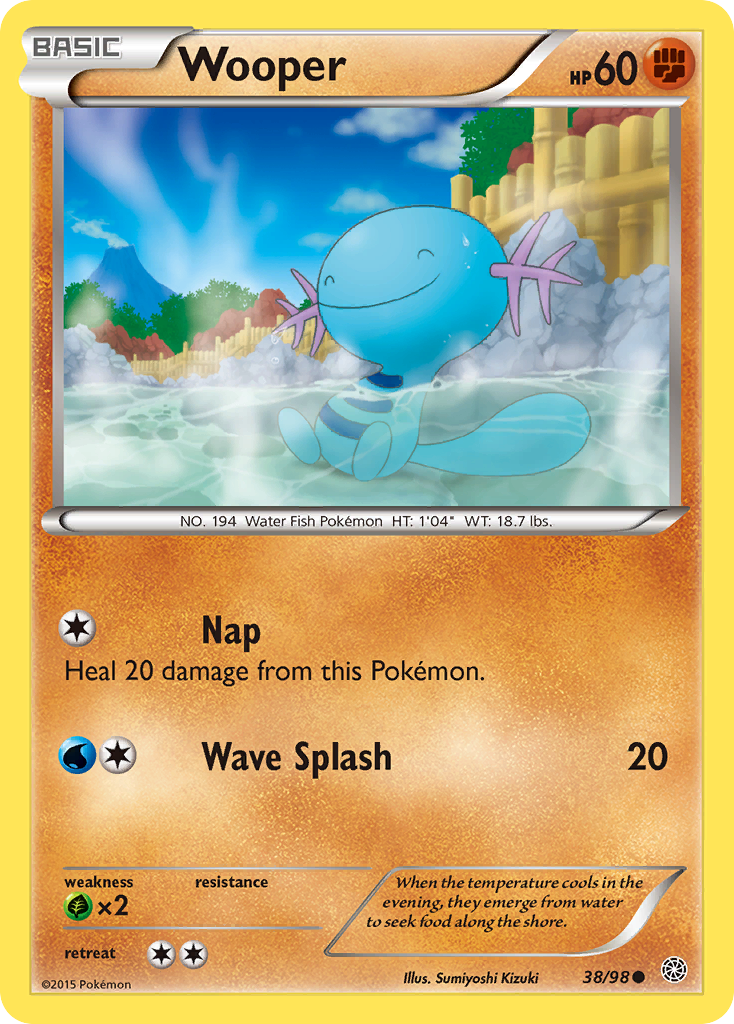 Ancient Origins Wooper #38/98