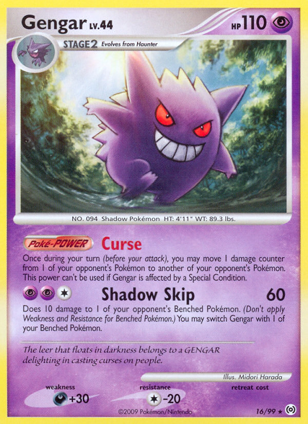 Arceus Set Gengar #16/99