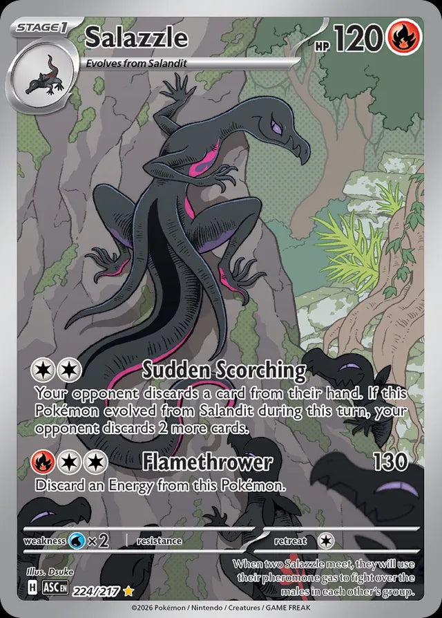 Ascended Heroes Salazzle #224/217