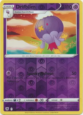 Astral Radiance Drifblim #64/189 reverse holo
