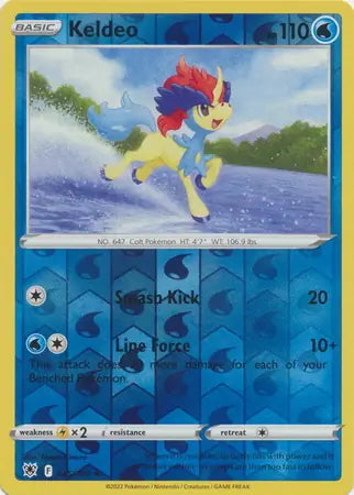 Astral Radiance Keldeo #45/189 reverse holo