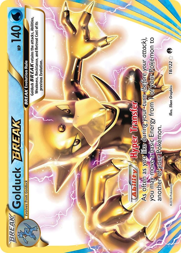 BREAKpoint Golduck BREAK #18/122