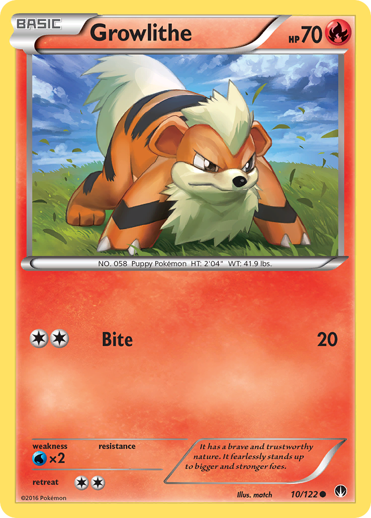 BREAKpoint Growlithe #10/122
