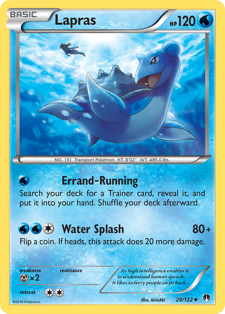 BREAKpoint Lapras #28/122