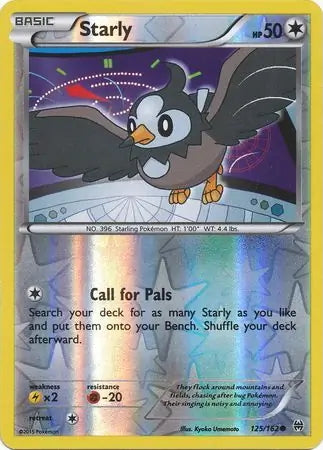 BREAKthrough Starly #125/162 reverse holo