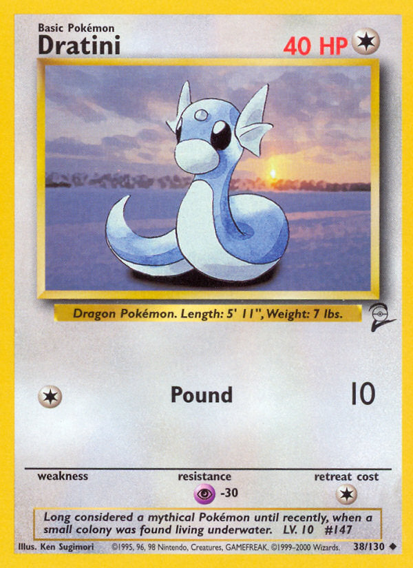 Base Set 2 Dratini #38/130