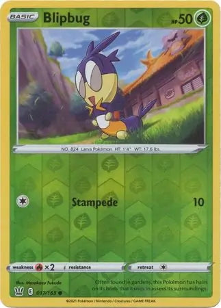 Battle Styles Blipbug #17/163 reverse holo