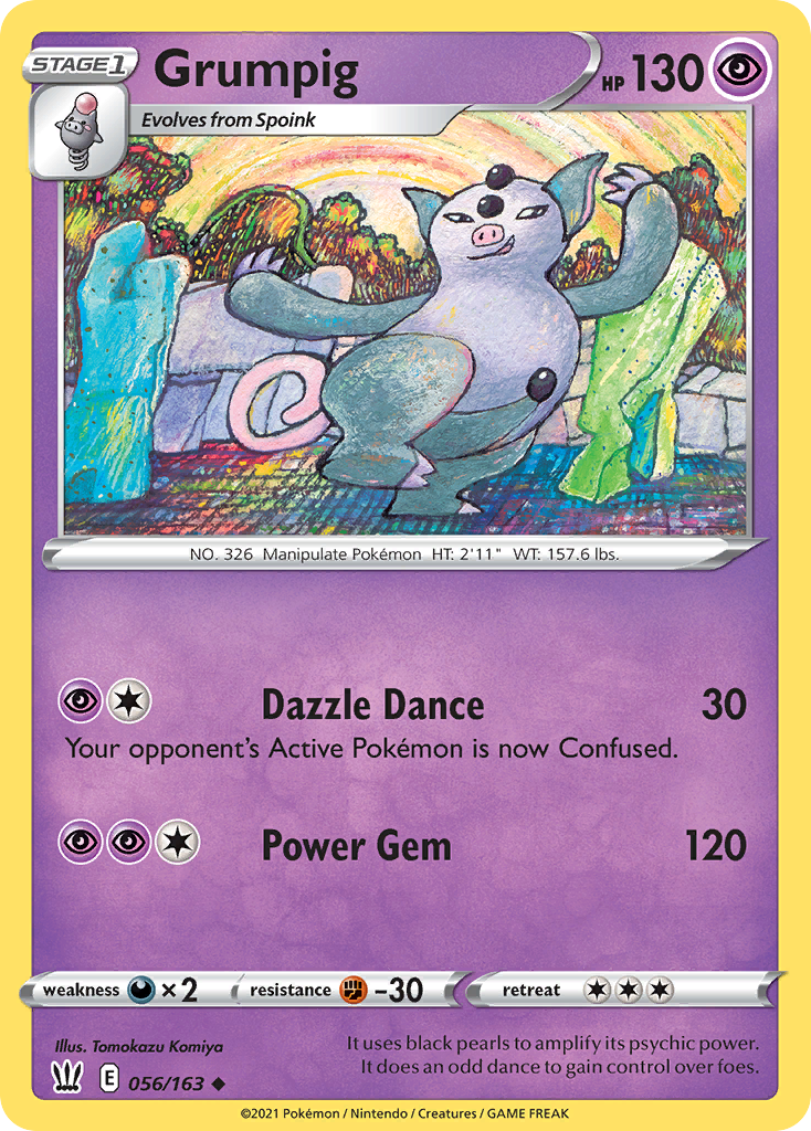 Battle Styles Grumpig #56/163