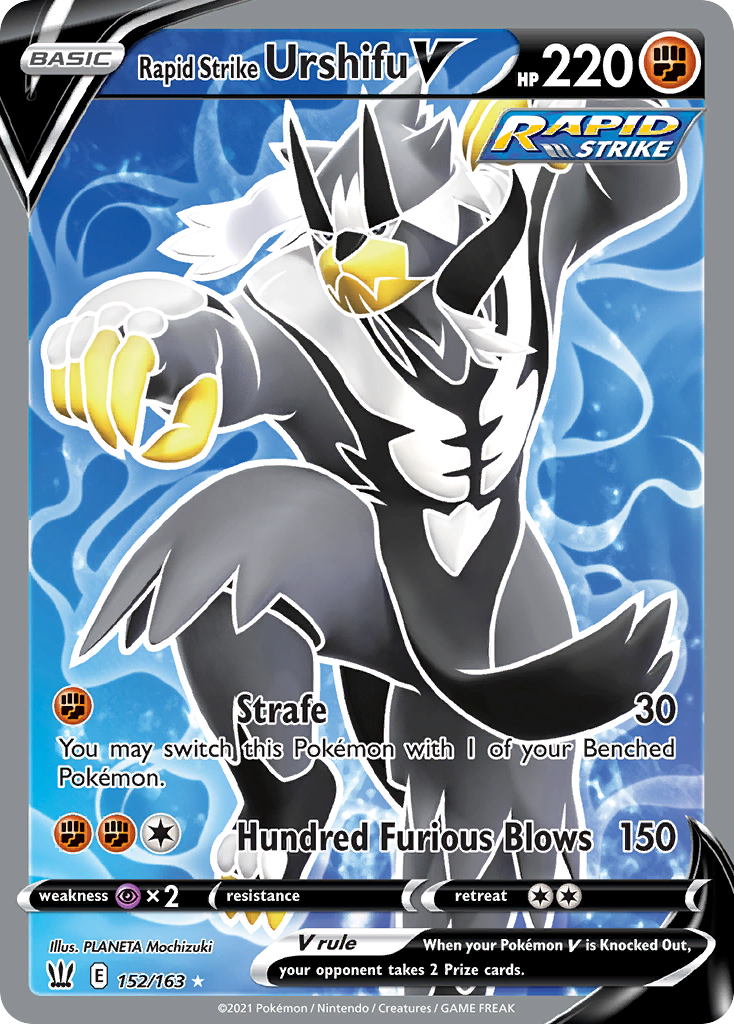 Battle Styles Rapid Strike Urshifu V #152/163