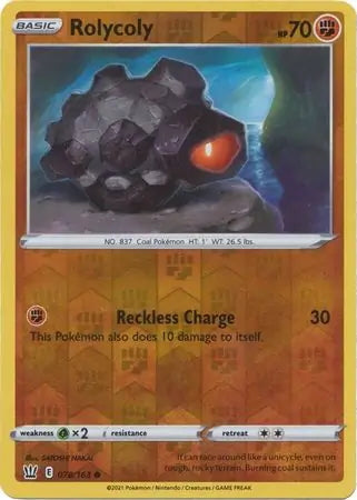 Battle Styles Rolycoly #78/163 reverse holo
