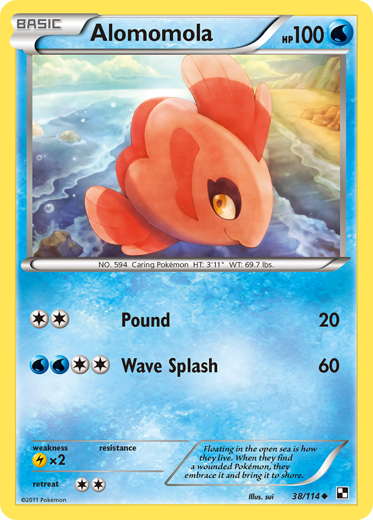 Black & White Alomomola #38/114