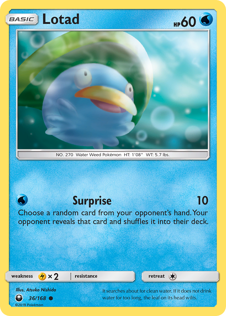 Celestial Storm Lotad #36/168
