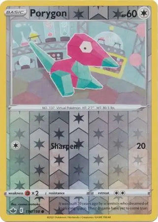 Chilling Reign Porygon #116/198 reverse holo