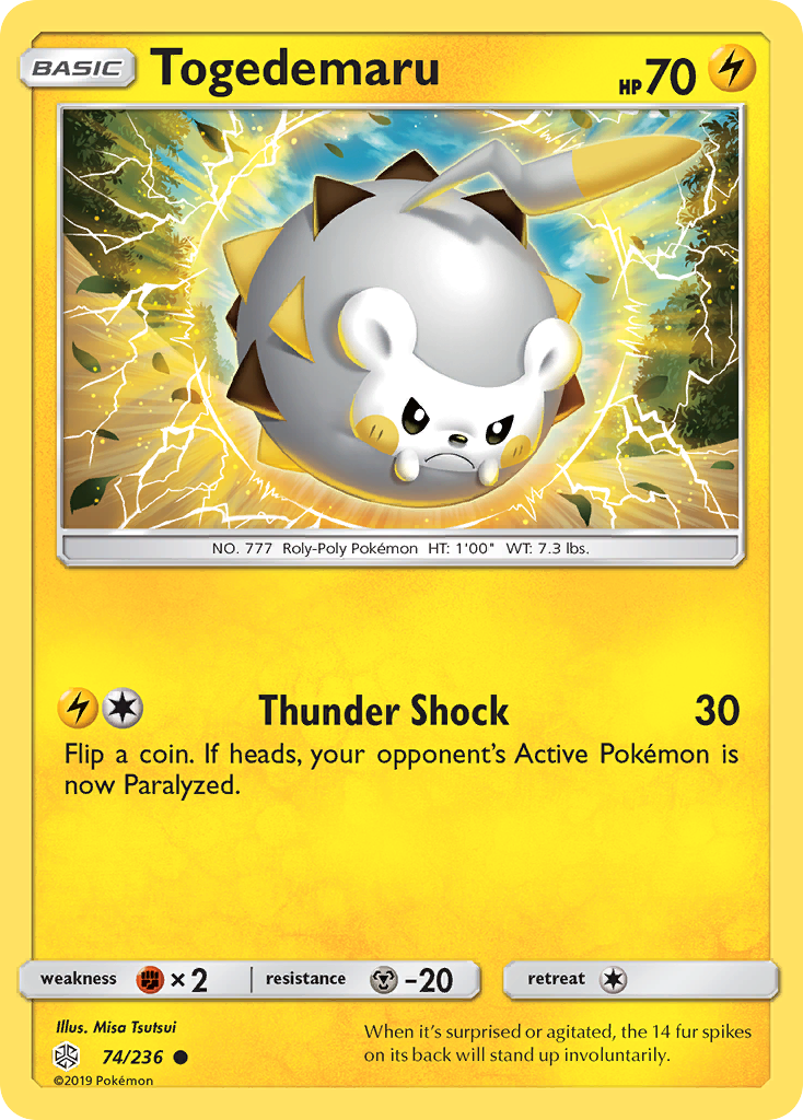 Cosmic Eclipse Togedemaru #74/236