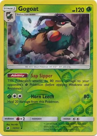 Crimson Invasion Gogoat #11/111 reverse holo