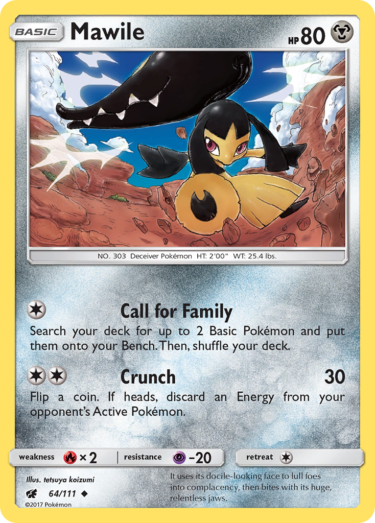 Crimson Invasion Mawile #64/111