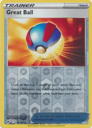 Crown Zenith Great Ball #132/159 reverse holo