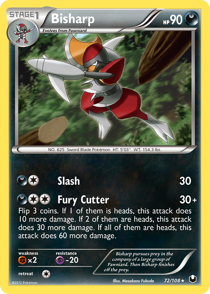 Dark Explorers Bisharp #72/108