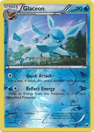 Dark Explorers Glaceon #30/108 reverse holo
