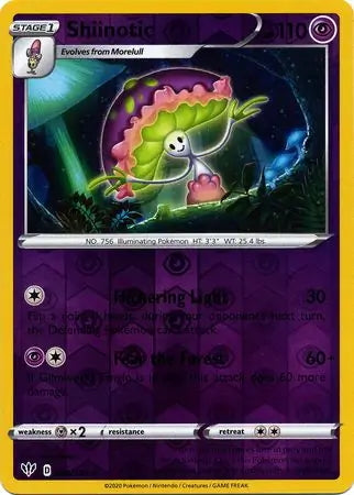 Darkness Ablaze Shiinotic #80/189 reverse holo