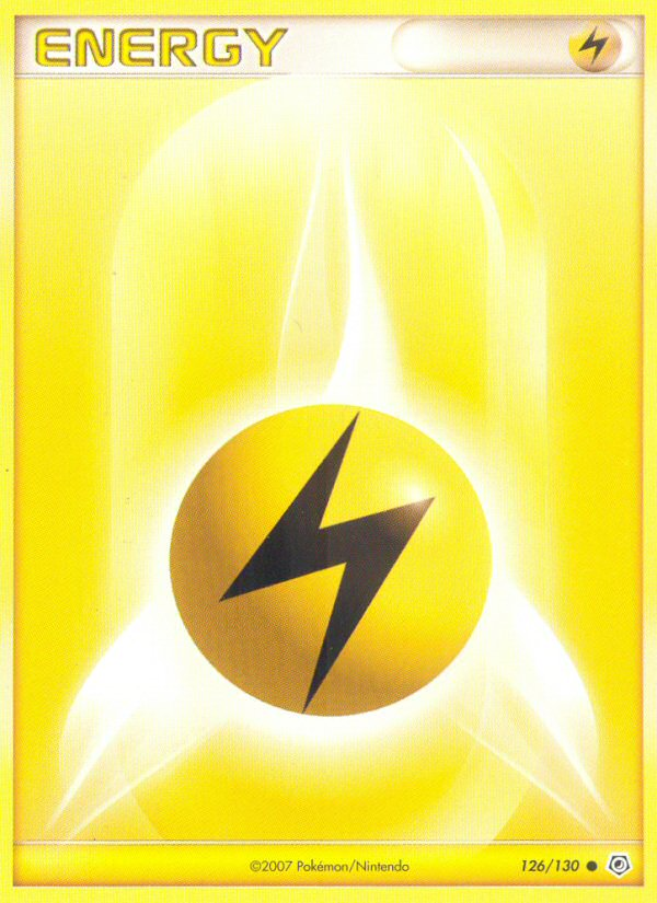 Diamond & Pearl Lightning Energy #126/130