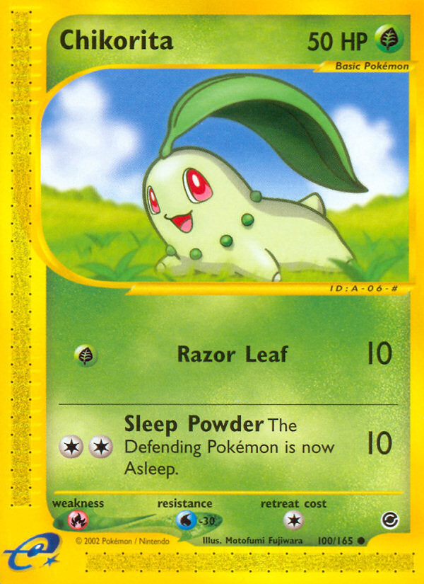 E-Series Expedition Chikorita #100/165