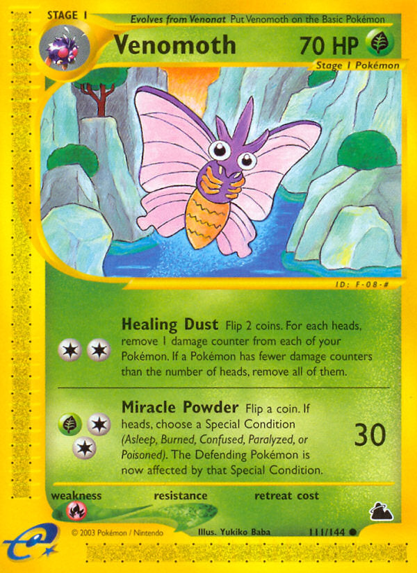 E-Series Skyridge Venomoth #111/144