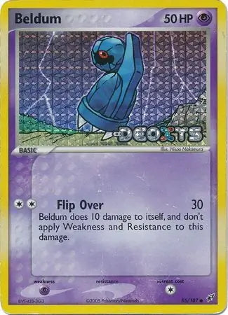 EX Deoxys Beldum #55/107 reverse holo