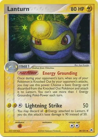 EX Hidden Legends Lanturn #38/101 reverse holo