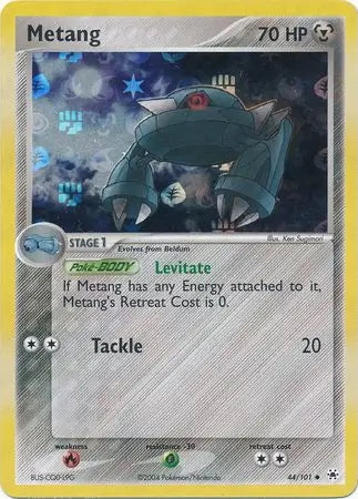 EX Hidden Legends Metang #44/101 reverse holo