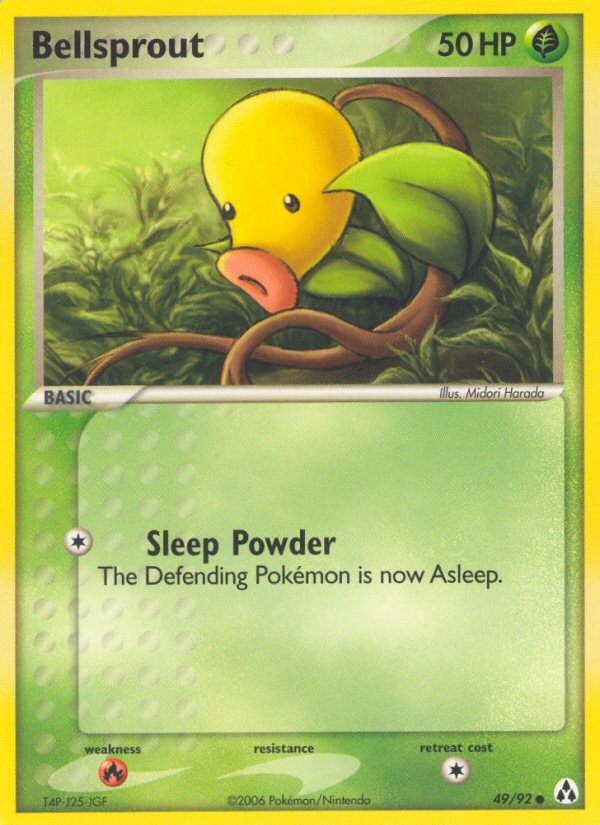 EX Legend Maker Bellsprout #49/92