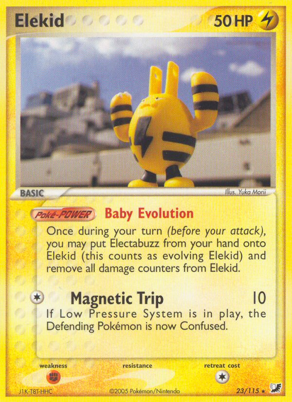 EX Unseen Forces Elekid #23/115