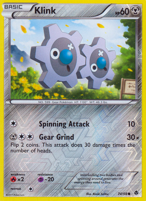 Emerging Powers Klink #74/98 reverse holo