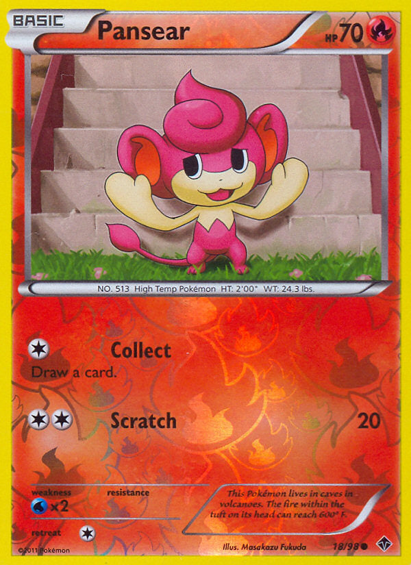 Emerging Powers Pansear #18/98 reverse holo