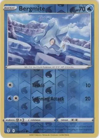 Evolving Skies Bergmite #44/203 reverse holo