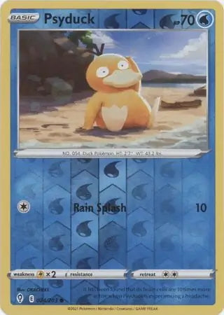 Evolving Skies Psyduck #24/203 reverse holo
