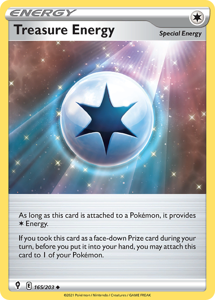 Evolving Skies Treasure Energy #165/203