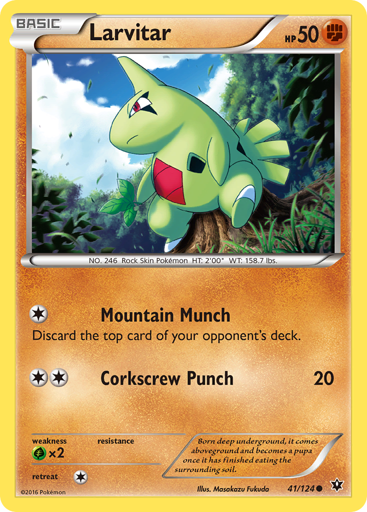 Fates Collide Larvitar #41/124