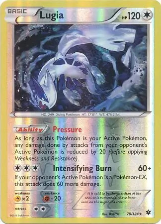 Fates Collide Lugia #78/124 reverse holo