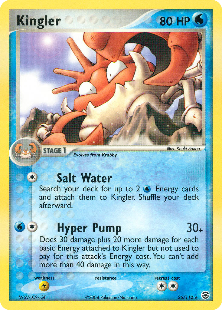 FireRed & LeafGreen Kingler #26/112