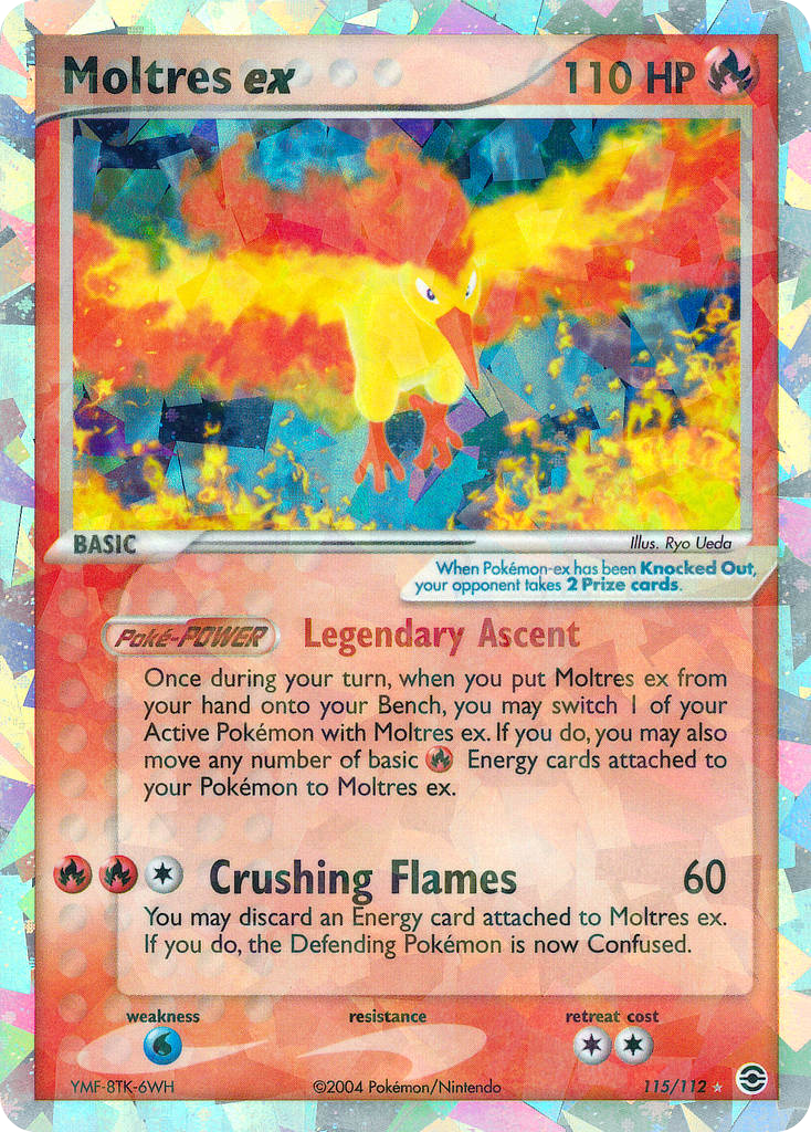 FireRed & LeafGreen Moltres ex #115/112
