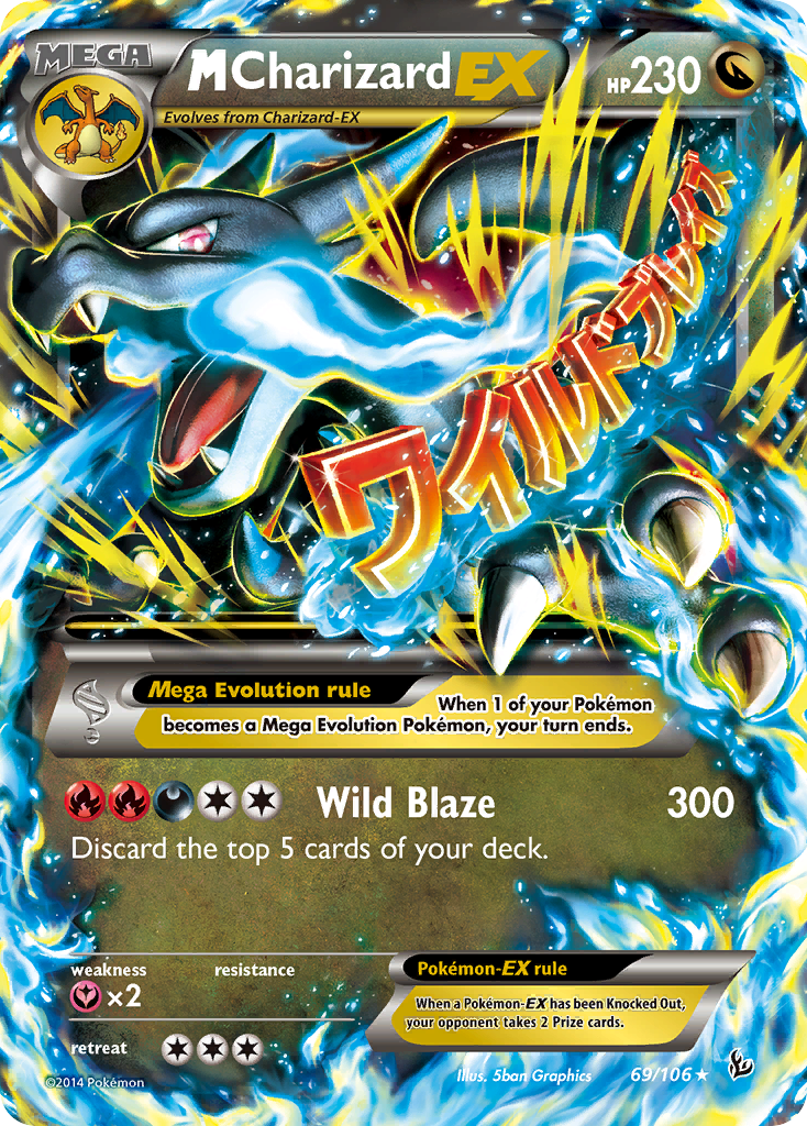 Flashfire M Charizard EX #69/106