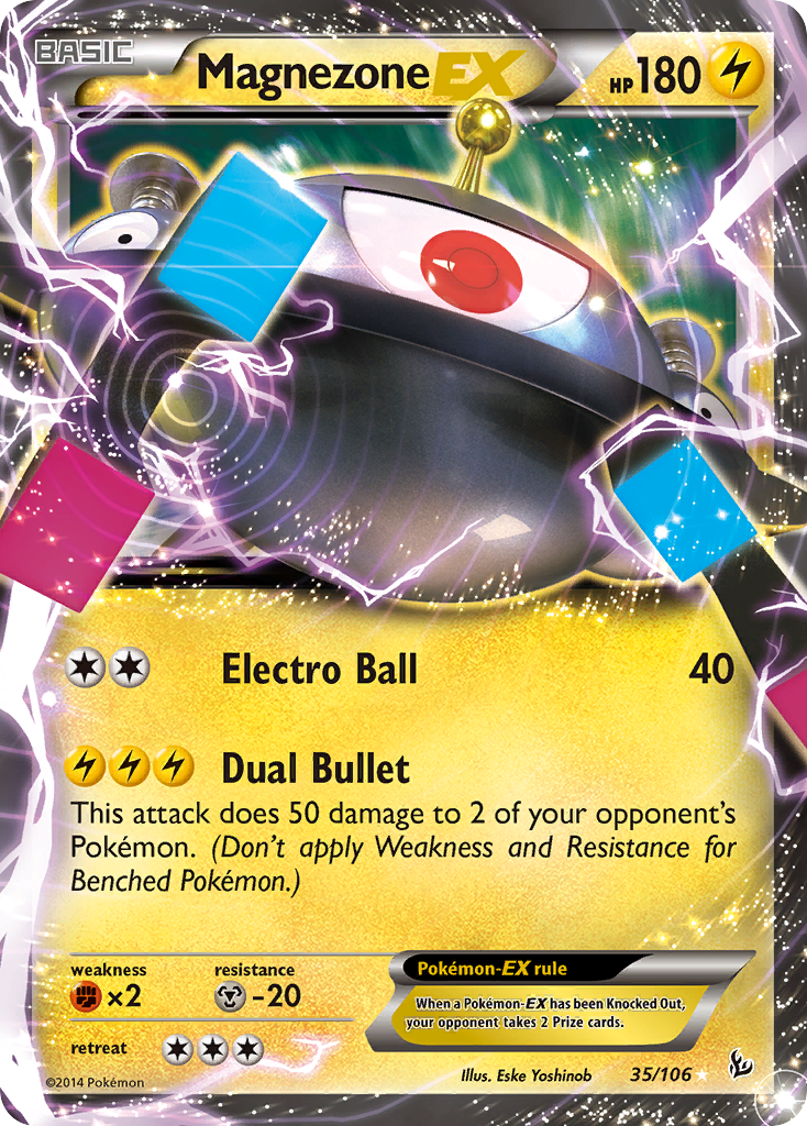 Flashfire Magnezone EX #35/106
