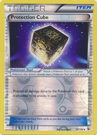 Flashfire Protection Cube #95/106 reverse holo