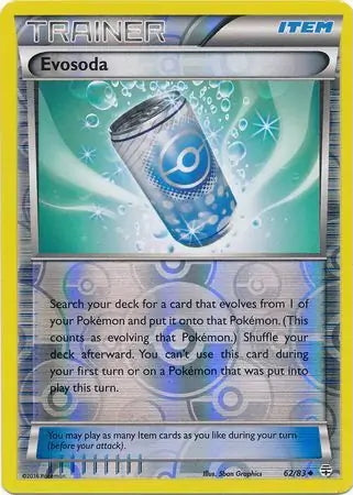 Generations Evosoda #62/83 reverse holo