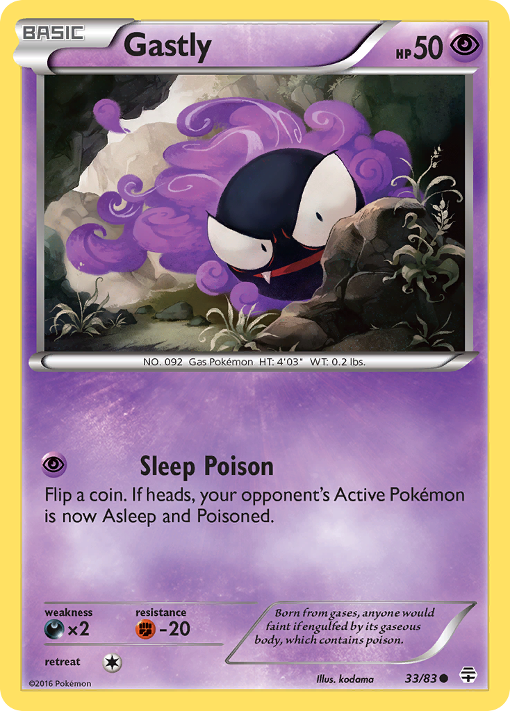 Generations Gastly #33/83